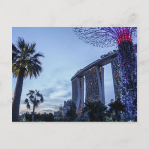 Marina Bay Sands Singapore postcard
