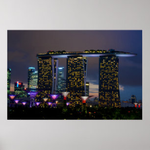 Marina Bay Sands Singapore Poster