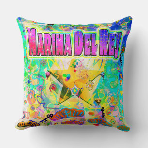 Marina Del Rey Epoch Hour Pillow