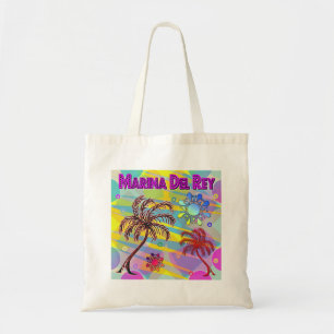 Marina Del Rey Happy and Hope Tote Bag