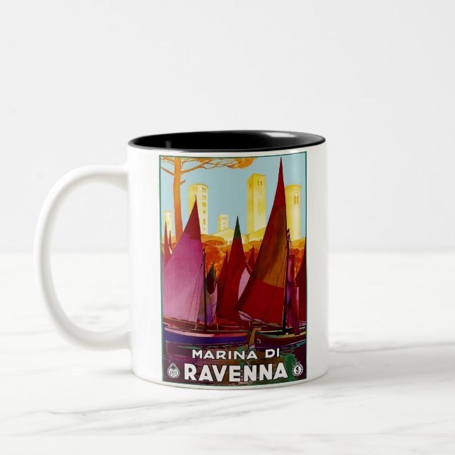 MARINA DI RAVENNA Two-Tone COFFEE MUG (Left)