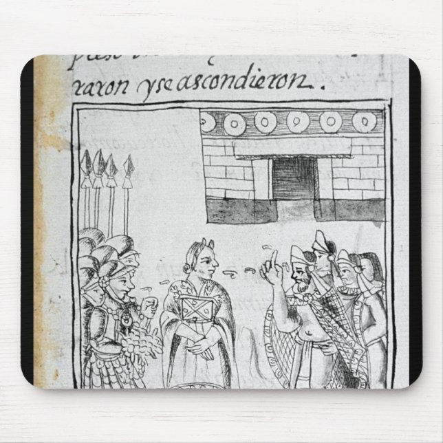 Marina interpreting for the Spaniards Mouse Mat (Front)