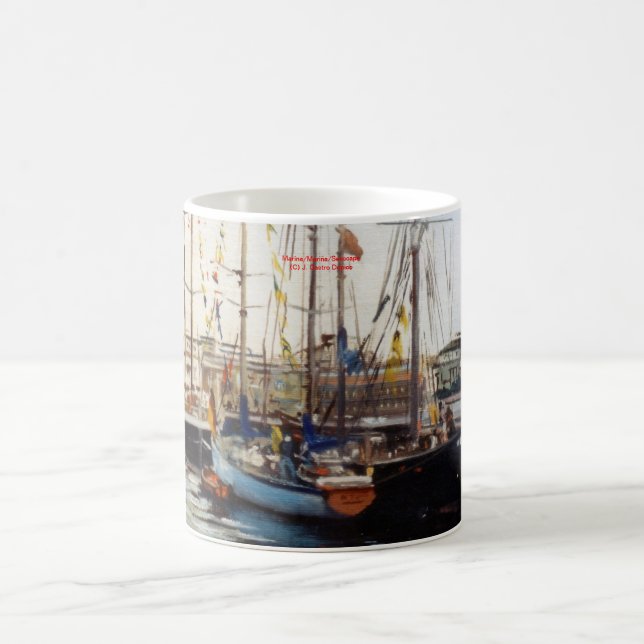 Marina/Mariña/Seascape Coffee Mug (Center)