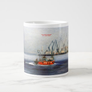 Marina/Mariña/Seascape Large Coffee Mug