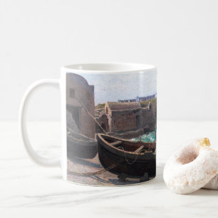 Marina Piccola on Capri Island, Italy by Haseltine Coffee Mug