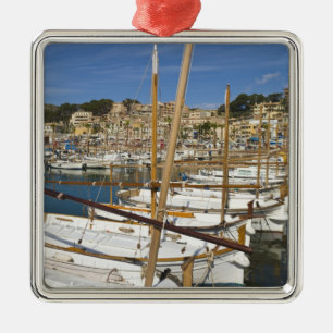 Marina, Port de Soller, West coast, Mallorca, Metal Tree Decoration
