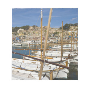 Marina, Port de Soller, West coast, Mallorca, Notepad