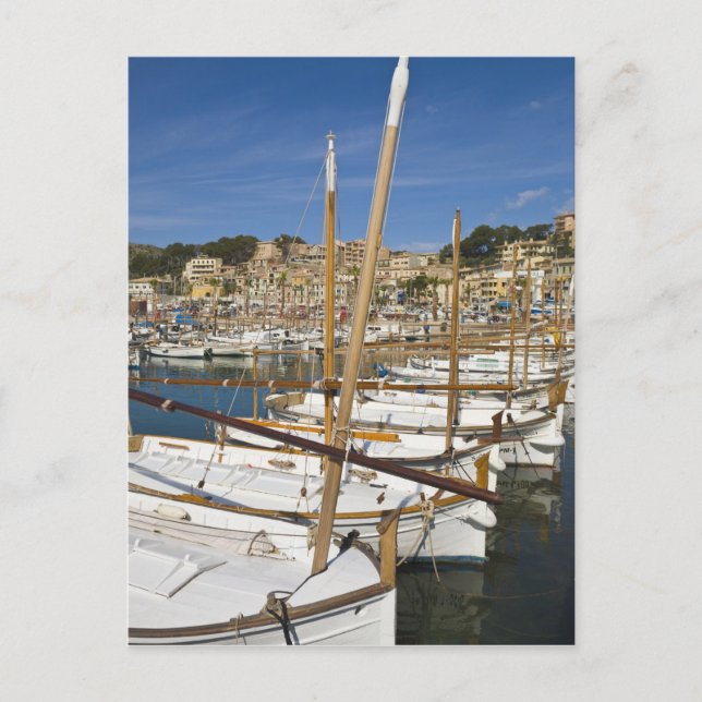 Marina, Port de Soller, West coast, Mallorca, Postcard (Front)