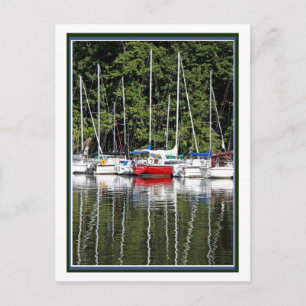 Marina Reflections Postcard