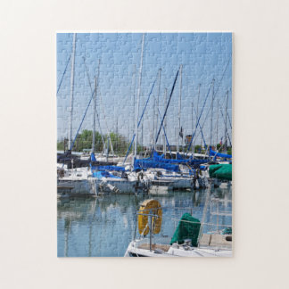 Marina Sailboats Jigsaw Puzzle
