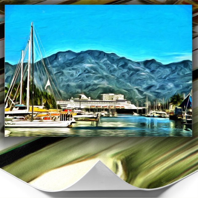 Marina Vallarta 0946 Art Print (Creator Uploaded)
