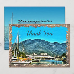 Marina Vallarta Thank You 0946 Card
