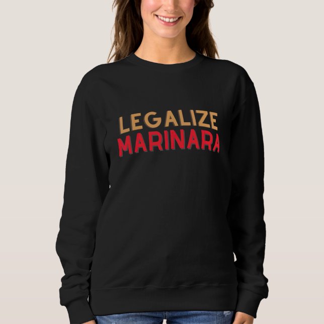 Marinara  Parody Sweatshirt (Front)