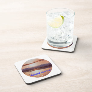 Marine Beauty Sun Layer Coaster