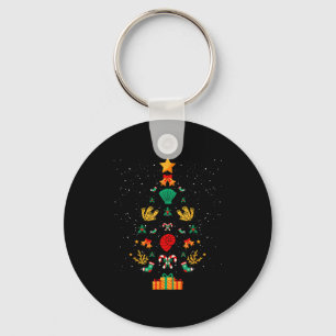 Marine Biologist Biology Seashells Corals Christma Key Ring