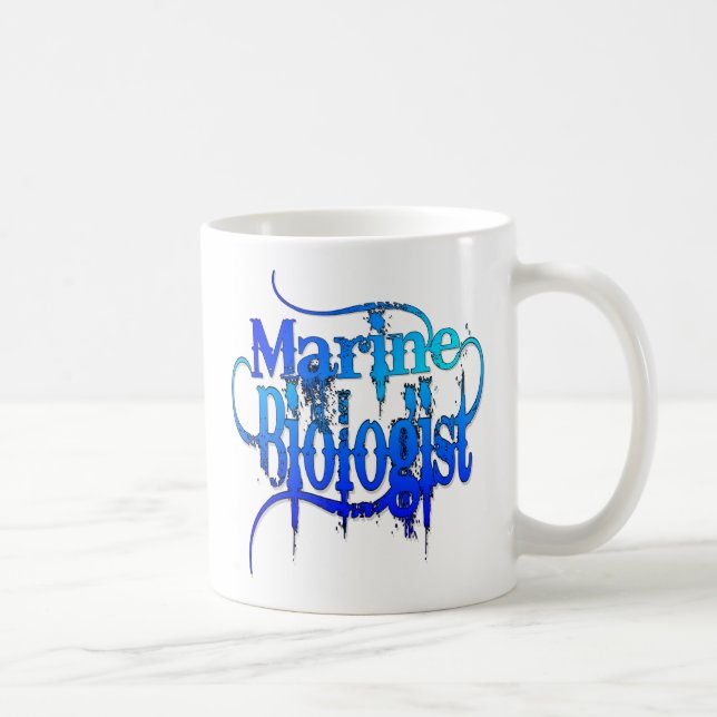 Marine Biologist Coffee Mug (Right)