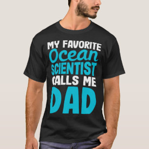 Marine Biologist Dad Marine Biology T-Shirt