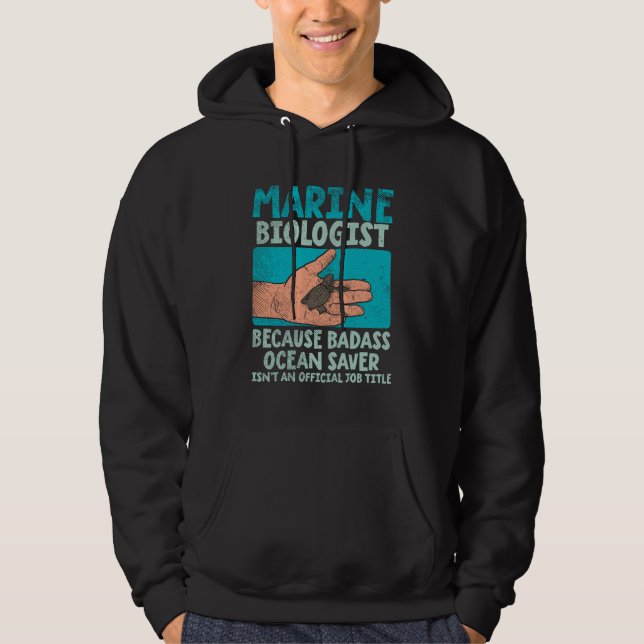 Marine Biologist Hoodie (Front)