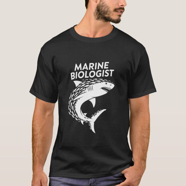 Marine biologist marine biology 1 T-Shirt (Front)