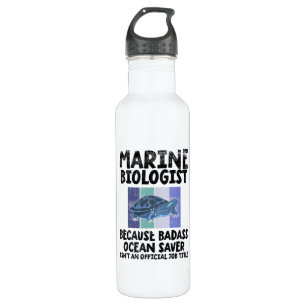Marine Biologist Marine Biology 710 Ml Water Bottle