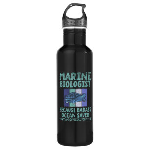 Marine Biologist Marine Biology 710 Ml Water Bottle