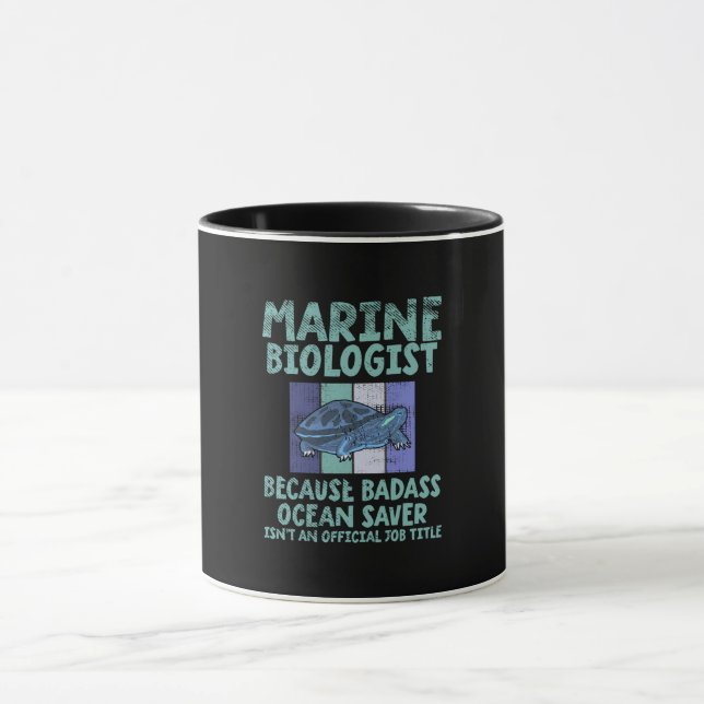 Marine Biologist Marine Biology Mug (Center)