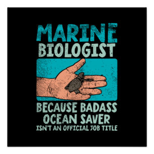 Marine Biologist Poster