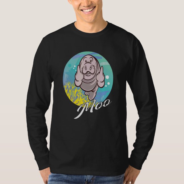 Marine Biologist Respect Floaty Potato Floaty Mana T-Shirt (Front)