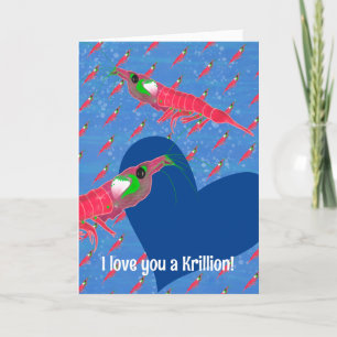 Marine Biologist Valentine Holiday Card