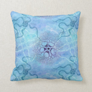 Marine Biology Sea Creatures Starfish Plankton Cushion
