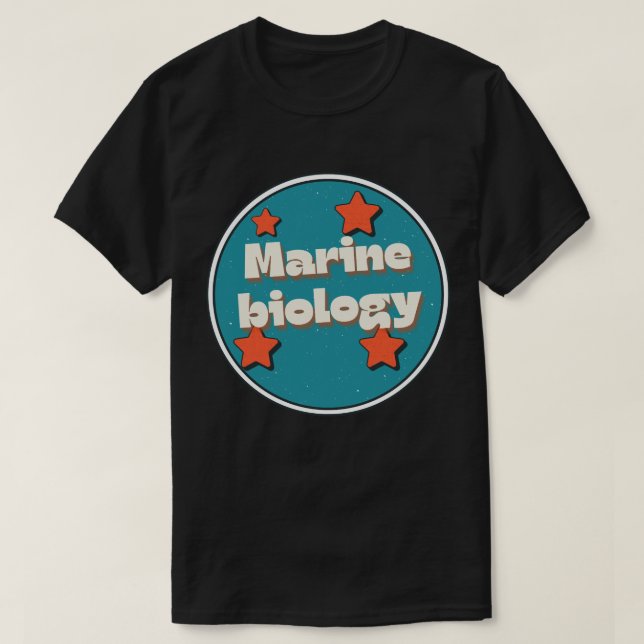 Marine Biology T-Shirt (Design Front)