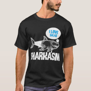 Marine Biology Vintage Shark Sharkasm T-Shirt