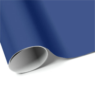 Marine Blue Wrapping Paper