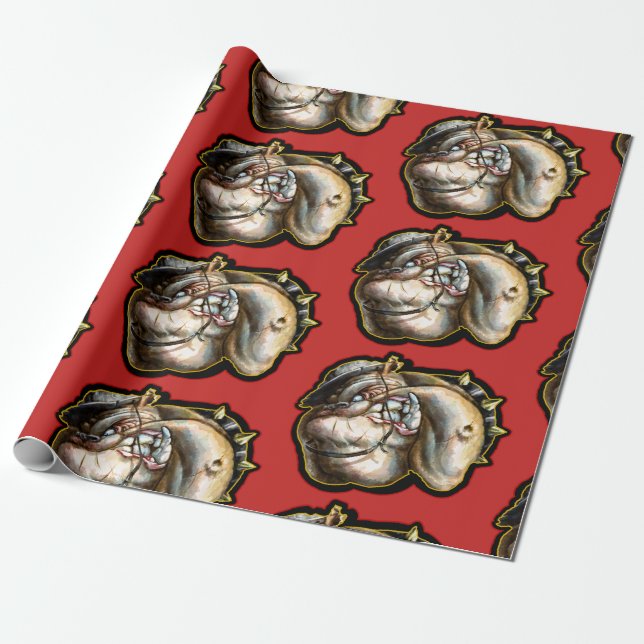 Marine bulldog Chesty paper (Unrolled)
