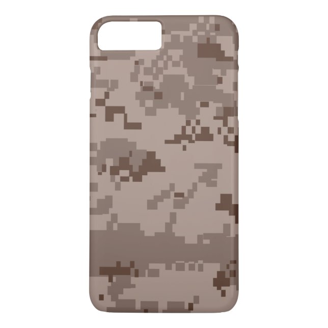 Marine Corps Desert Camouflage iPhone 7 Plus Case (Back)