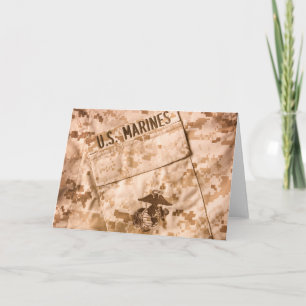 Marine Corps Greeting Card