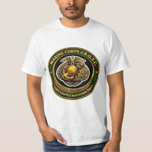 Marine Corps JROTC Cadet’s Brain Emblem T-Shirt