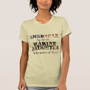 Marine Daughter Grace of God T-Shirt