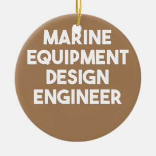 Marine Equipment Design Engineer  Ceramic Tree Decoration