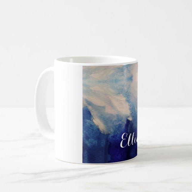 Marine Feeling Personalized Coffee Mug (Front Left)
