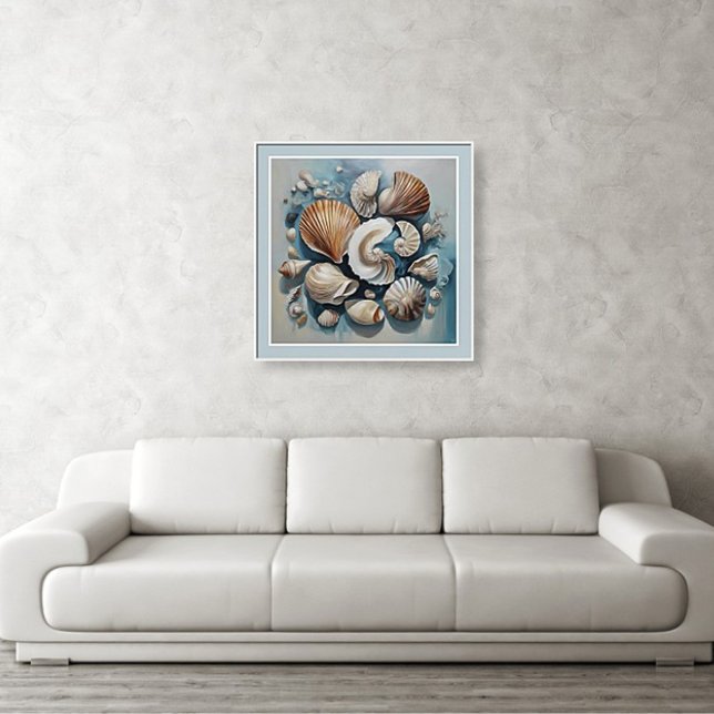 Marine Forms - Canvas Art Print (Marine Forms painting.
Roger Smith)