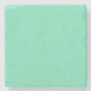 Marine Green Blue Aqua Turquoise 2015 Colour Trend Stone Coaster