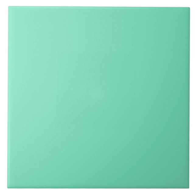 Marine Green Blue Aqua Turquoise 2015 Colour Trend Tile (Front)