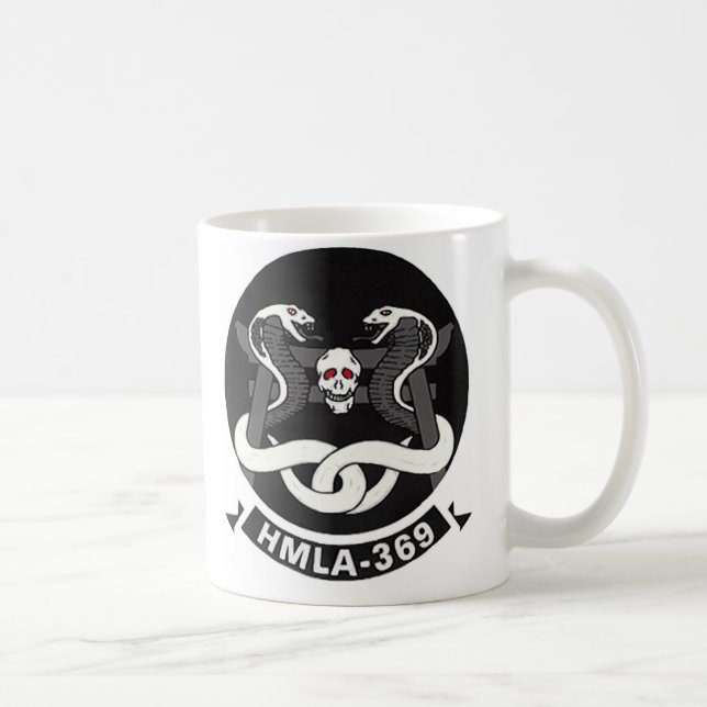 Marine Helicopter Light Attack Squadron-369 Coffee Mug (Right)