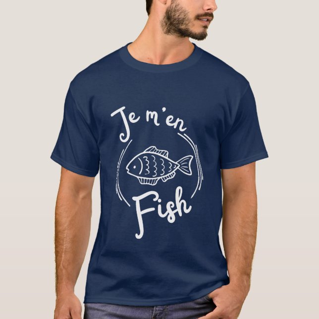 Marine Humor T-shirt - I'm Fish (Front)