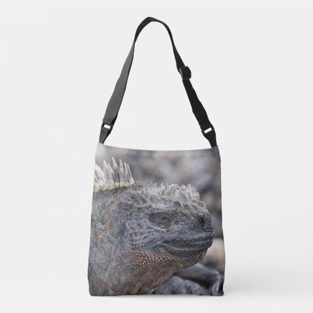 Marine Iguana Crossbody Bag (Back)