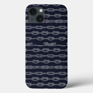 Marine Knots Pattern iPhone 13 Case