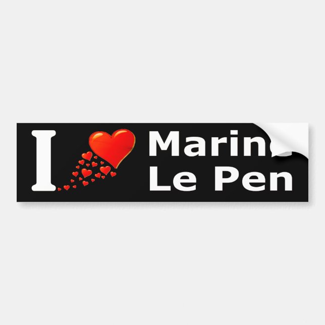 Marine Le Pen 2017 Bumper Sticker (Front)