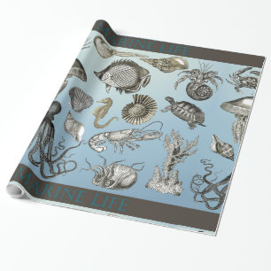 Marine Life 1 Wrapping Paper