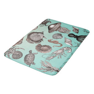 Marine Life Bath Mat